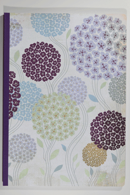 Carnet de note <br>bigheaded flowers