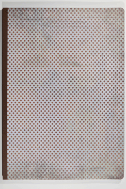 Quaderno <br>brown-dotted turquoise