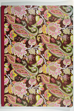 Notebook <br>luscious paisley