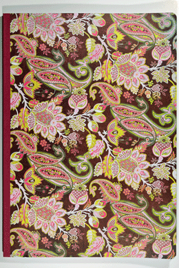 Quaderno <br>luscious paisley